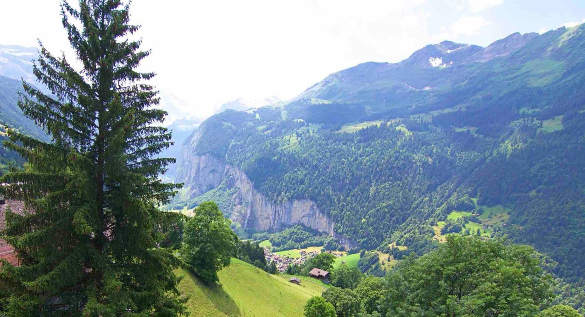 Holiday Flat #1, Chalet Aberot, Wengen, Switzerland Exteriér fotografie