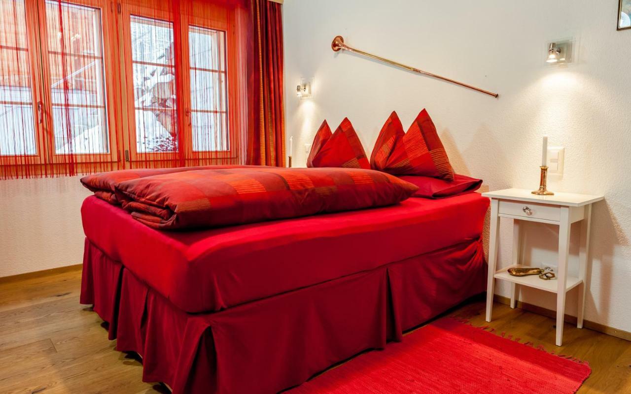 Holiday Flat #1, Chalet Aberot, Wengen, Switzerland Exteriér fotografie
