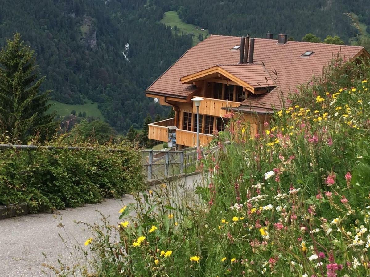 Holiday Flat #1, Chalet Aberot, Wengen, Switzerland Exteriér fotografie