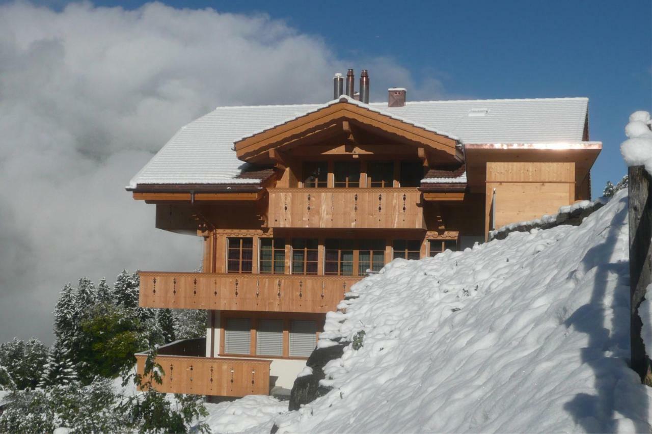 Holiday Flat #1, Chalet Aberot, Wengen, Switzerland Exteriér fotografie